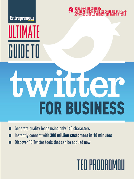 Title details for Ultimate Guide to Twitter for Business by Ted Prodromou - Available